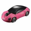 Ασύρματο Ποντίκι 2.4G Wireless Mouse Car Shape (OEM) Ροζ
